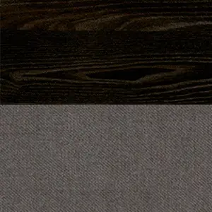 Brown Ash/Anthracite Grey Beige Glass 752