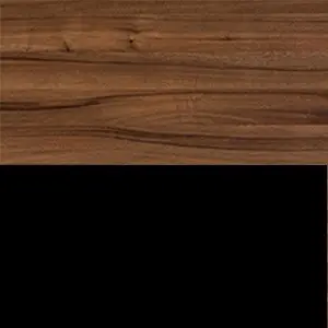 Italy Walnut/Glass Black 191