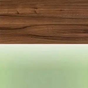 Italy Walnut/Glass Pistachio 195