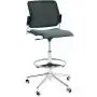 ДЛЯ ПЕРСОНАЛА Муви (Movie) хром 5-лучье сиденье мягкое спинка сетка