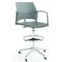 ДЛЯ ПЕРСОНАЛА Рестарт (Restart) хром 5-лучье сиденье спинка пластик