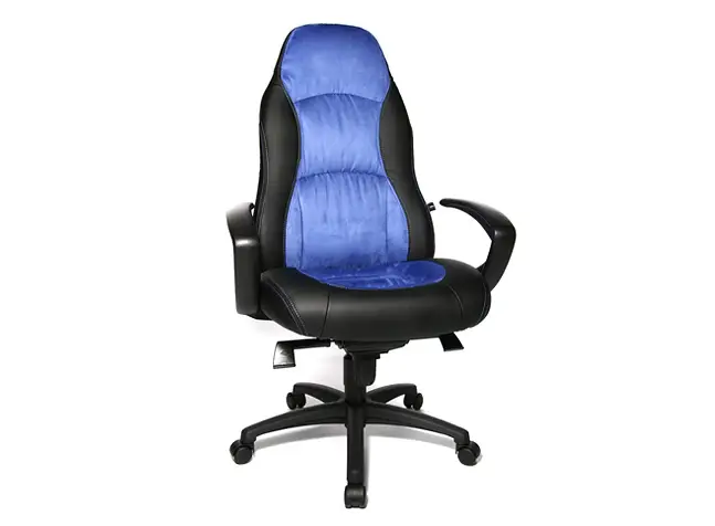 ДЛЯ РУКОВОДИТЕЛЯ Спид Чэр (Speed Chair черная экокожа/микрофибра)